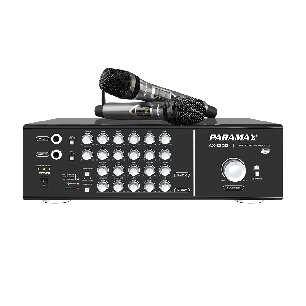 Amply karaoke tich hop micro PARAMAX AX 1200